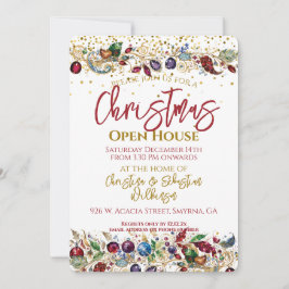 Invitación Casa abierta de navidades