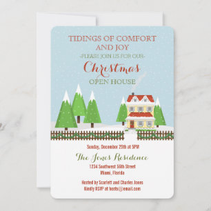Invitación Casa abierta de navidades