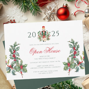 Invitación Casa Abierta del Cascanueces de las Fiestas Navide