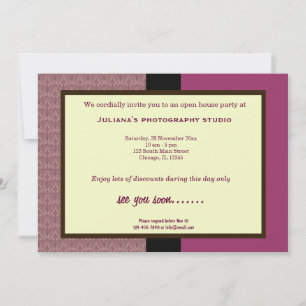 Invitación Casa Abierta Nueva Empresa