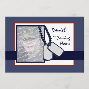 Invitación Casa de bienvenida militar