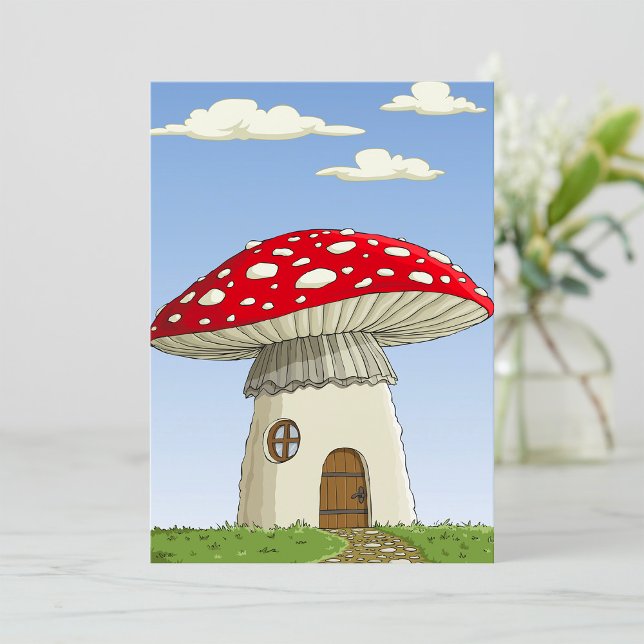Invitación Casa de hongos (Subido por el creador)