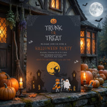 Casa Embrujada de Trunk or Treat Halloween
