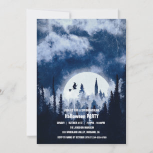 Invitación Casa embrujada espeluznante Spooktacular Fiesta de