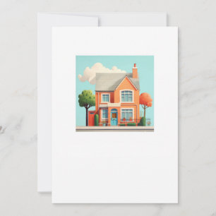 Invitación Casa, hogar moderno