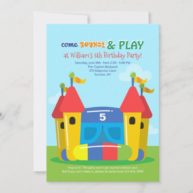 Invitación Casa Saltarina (Anverso)