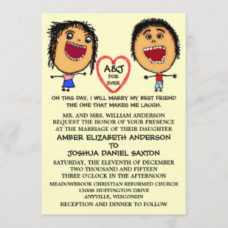 Invitación Casar a mi mejor amigo, Personalizado del pueblo
