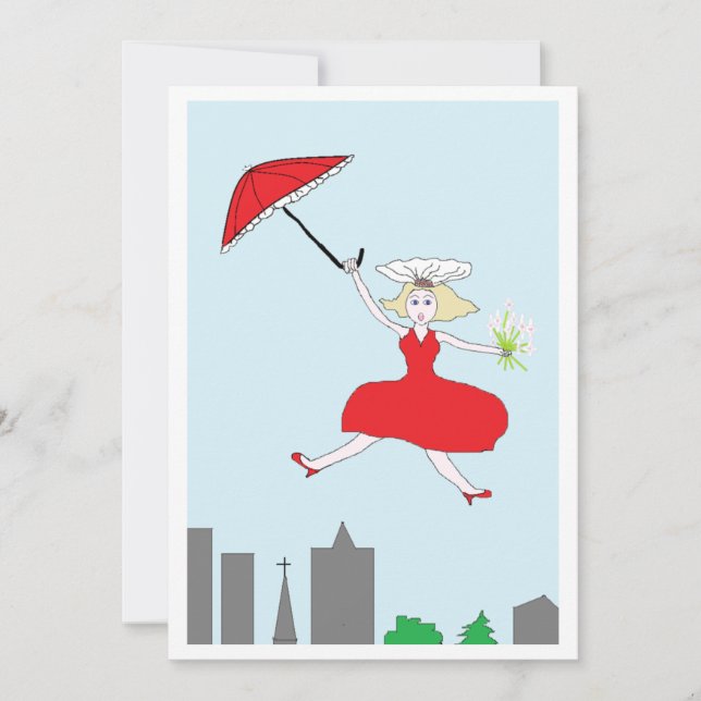 Invitación casar la ducha (Anverso)