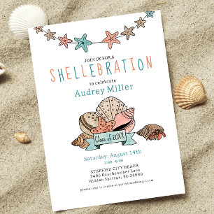 Invitación Casas de mar con foto de un Fiesta universitario