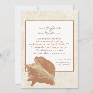 Invitación Cáscara/ Boda