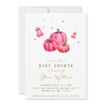 Casi se debe pequeño boo a Baby Shower de Hallowee
