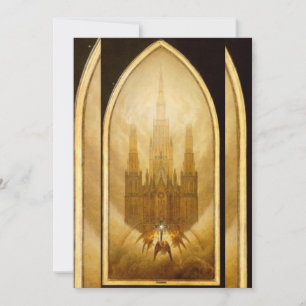 Invitación Caspar David Friedrich - Catedral