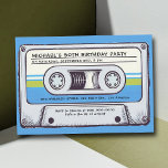 Invitación Cassette de música retro mixtape Men 50 cumpleaños<br><div class="desc">50 cumpleaños de ideas para los hombres: una invitación a la fiesta de cumpleaños con temática musical para los amantes de la música con un boceto hecho a mano de una cinta de cassette. Estas invitaciones para fiestas de 50 años para hombres con un tema musical pueden ser fácil y...</div>
