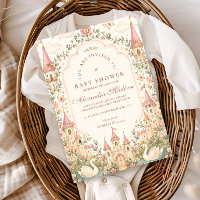 Castillo de la Princesa Cisne Elegante Baby Shower