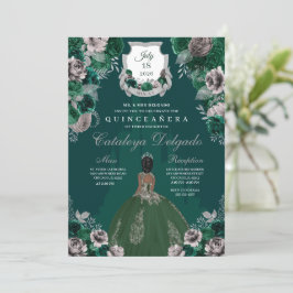 Invitación Castillo de princesa Quinceañera