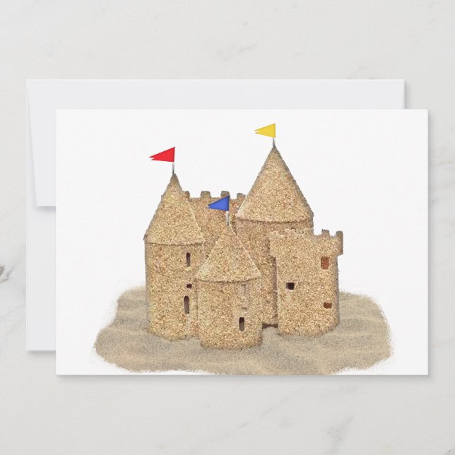 Invitación Castillo de Sand (Anverso)