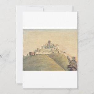 Invitación Castillo de Trencin en el oeste de Eslovaquia