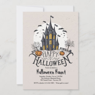 Invitación Castillo Embrujado