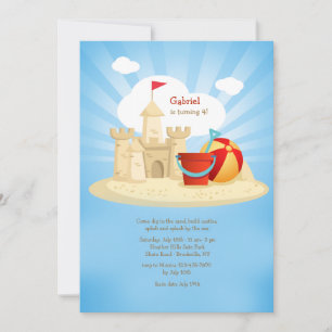Invitación Castillo en la Arena