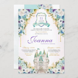 Invitación Castillo Princesa Real Quinceanera