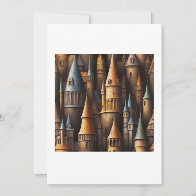 Invitación castle  (Anverso)