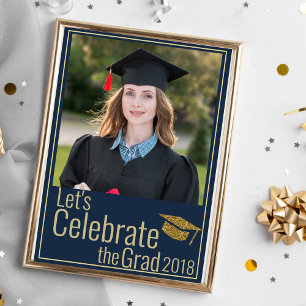 Invitación Casual Script  Partido Personalizado de Graduación