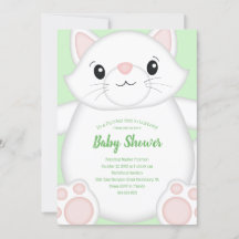 Cat Baby Shower Kitty Green