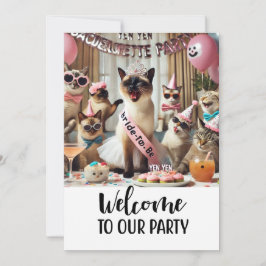 Invitación CAT Lover Bachelorette