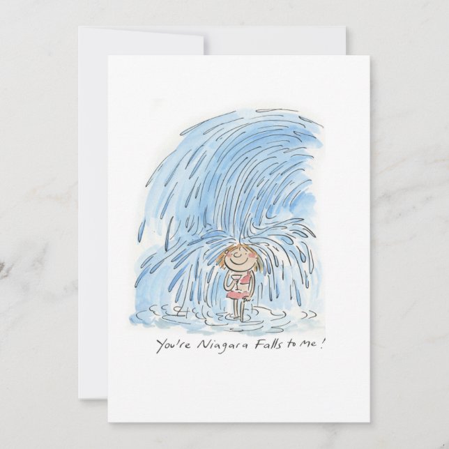 Invitación Cataratas del Niágara (Anverso)