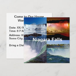 Invitación Cataratas del Niágara Vistas Fotográficas de Nueva