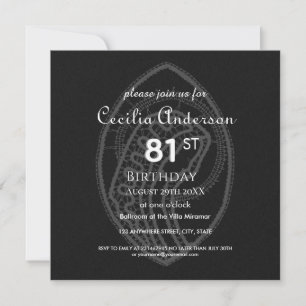 Invitación Católica Beata Virgen María encaje blanco sobre ne