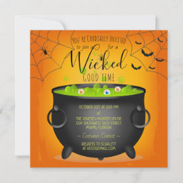 Invitación Cauldron de bruja