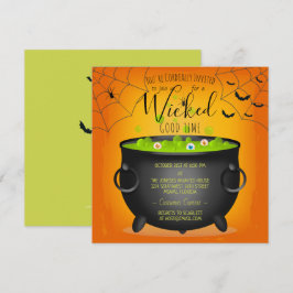 Invitación Cauldron de bruja