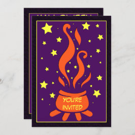 Invitación Cauldron Fiesta