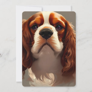 Invitación Cavalier King Charles Spaniel AI5