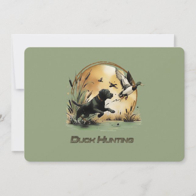 Invitación Caza (Anverso)