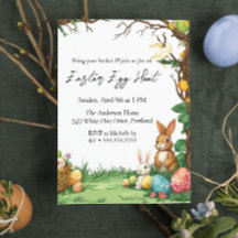 Caza de huevos de pascua de hadas de hadas de hada