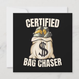 Invitación cazador de bolsas
