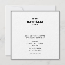 Invitación CC (Moda y clásico)