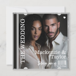 Invitación CD Photo Cover Wedding