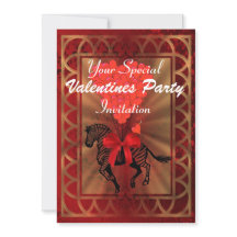 Cebra divertida y corazón de amor fiesta de San Va