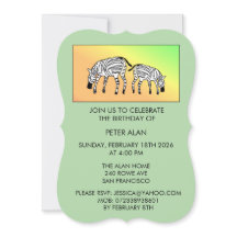 Cebras kenianas, cumpleaños