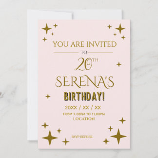 Invitación Celebra 20