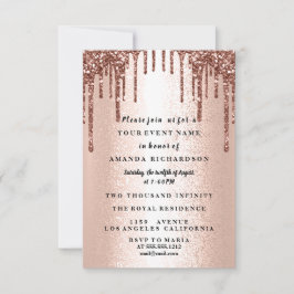 Invitación Celebra con estilo con dulce 16 Rosas de flores