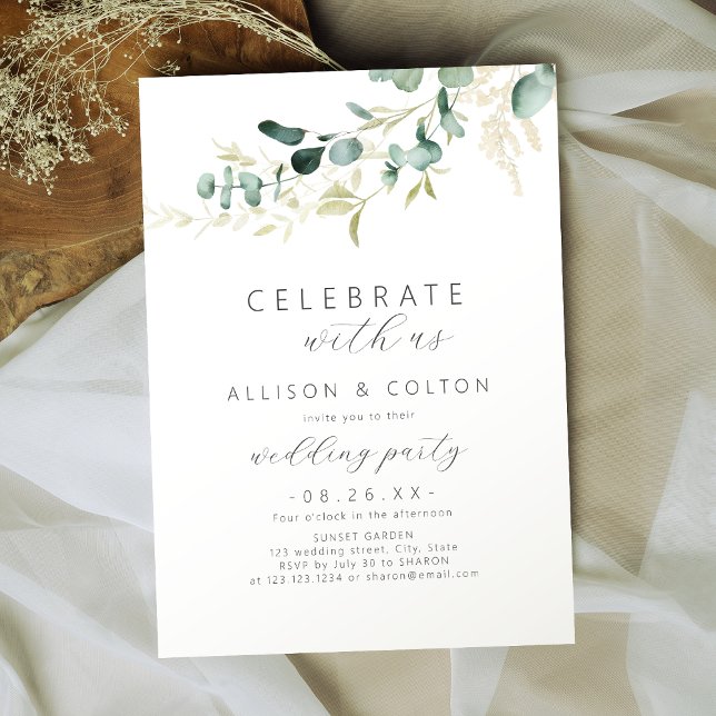 Invitación ¡Celebra con nosotros! (Subido por el creador)
