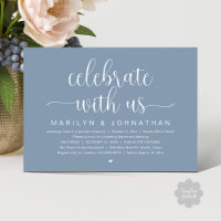 Celebra con nosotros, Boda Elopement Dinner Fiesta