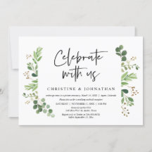 Celebra con nosotros, Fiesta de Boda Intima