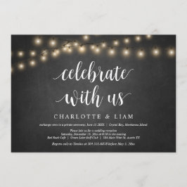 Invitación Celebra con nosotros, Luces de Cadena, Huida de Bo
