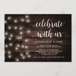 Invitación Celebra con nosotros, Luces de Cadena, Huida de Bo