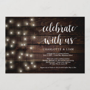Invitación Celebra con nosotros, Luces de Cadena, Huida de Bo